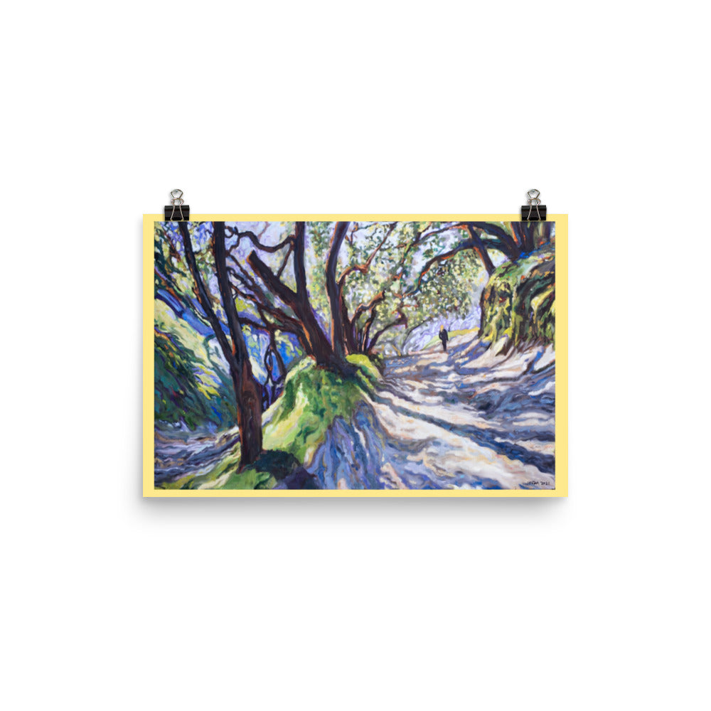 Munch Goes To Griffith Park - Print