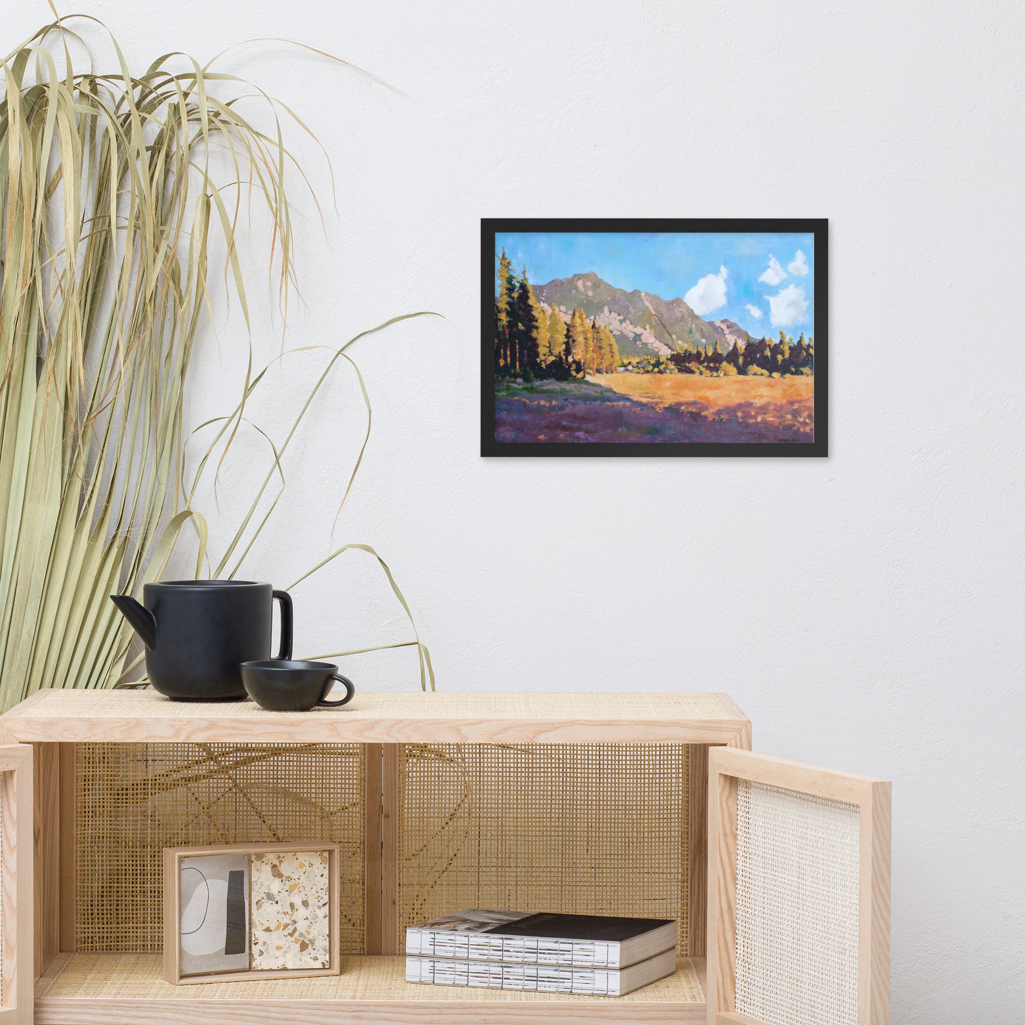 Tahoe Meadow - Print - Framed