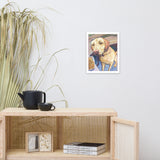 Hungry Dog - Print - Framed